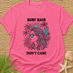 Surf Hair Don't Care Bling Bling T-Shirt