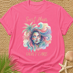 Surf Hair Don’t Care Watercolor T-Shirt