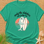 Only The Dolphins Can Judge Me Surf T-Shirt