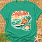 Sorry I'm Late, The Waves Were Good Vintage T-Shirt