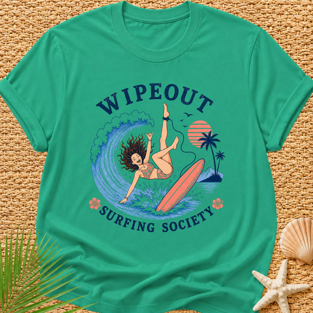 Wipeout Surfing Society T-Shirt