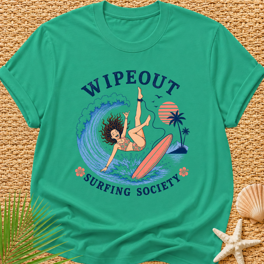 Wipeout Surfing Society T-Shirt