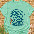 Free Soul Birdy Surf T-Shirt