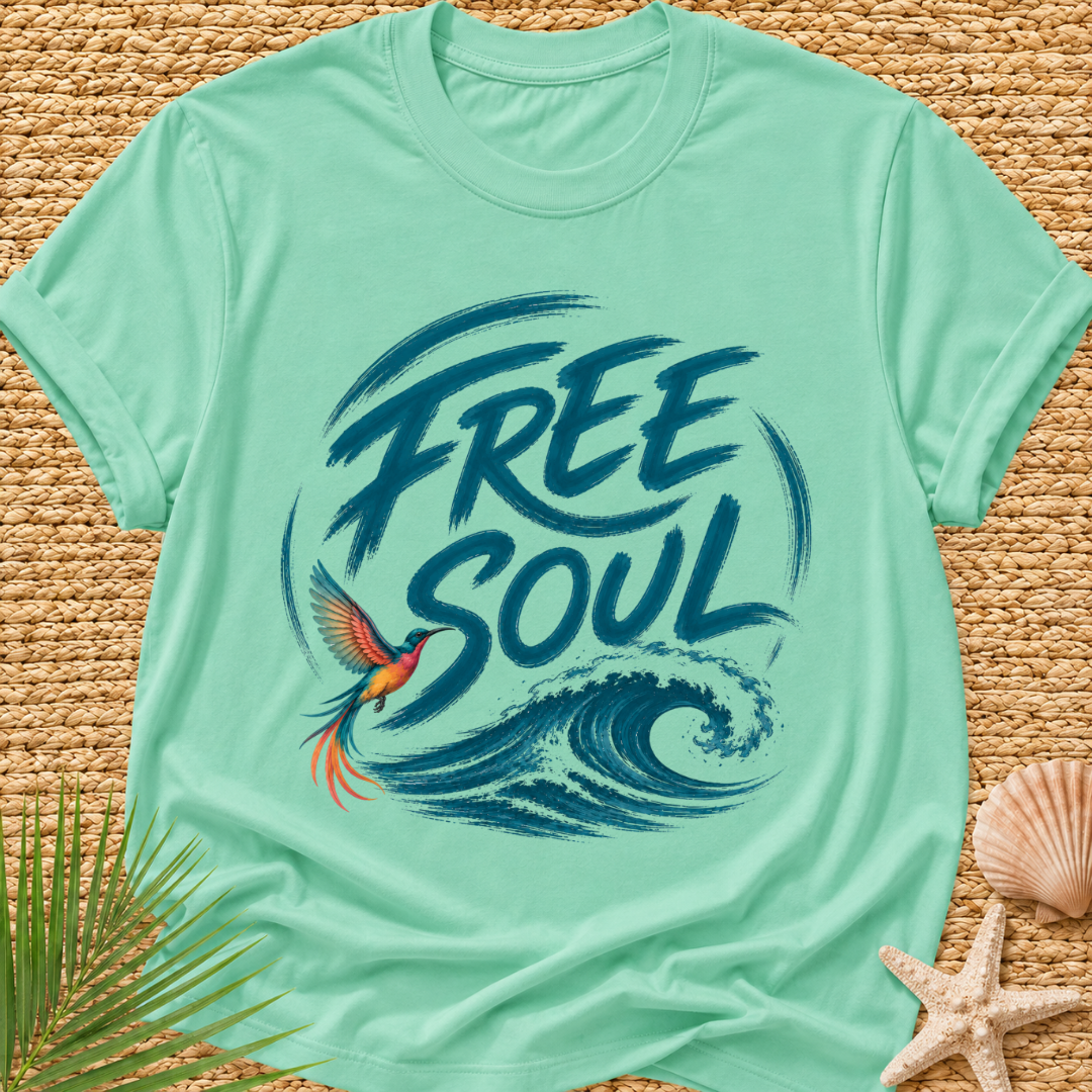 Free Soul Birdy Surf T-Shirt
