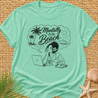Mentally At The Beach Surf T-Shirt