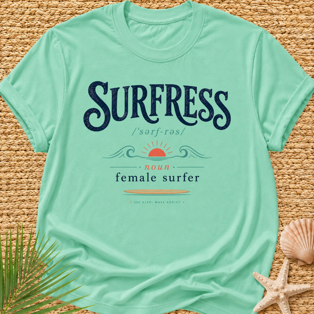 Surfress (AKA Wave Addict) Surf T-Shirt