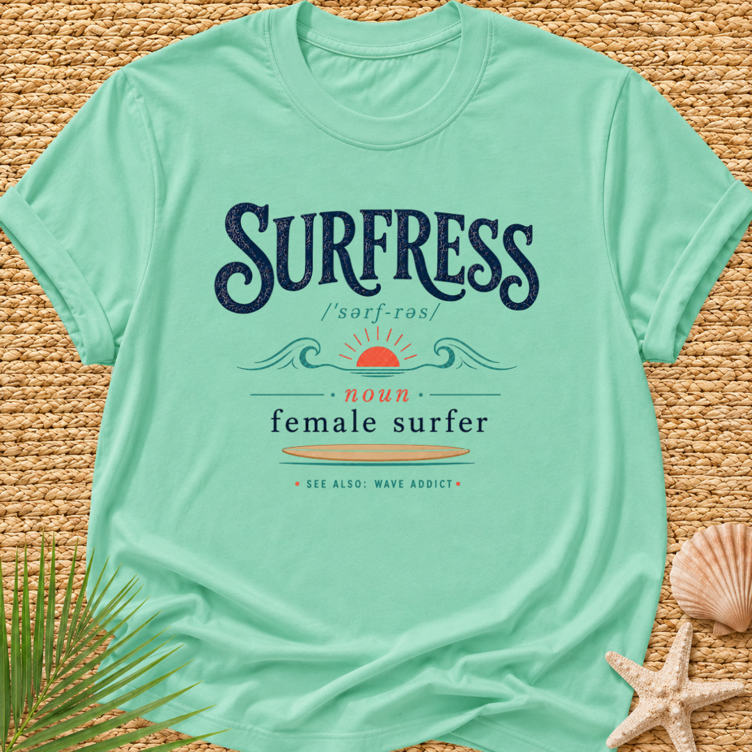 Surfress (AKA Wave Addict) Surf T-Shirt