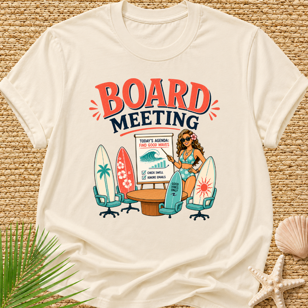 Board Meeting Surf T-Shirt