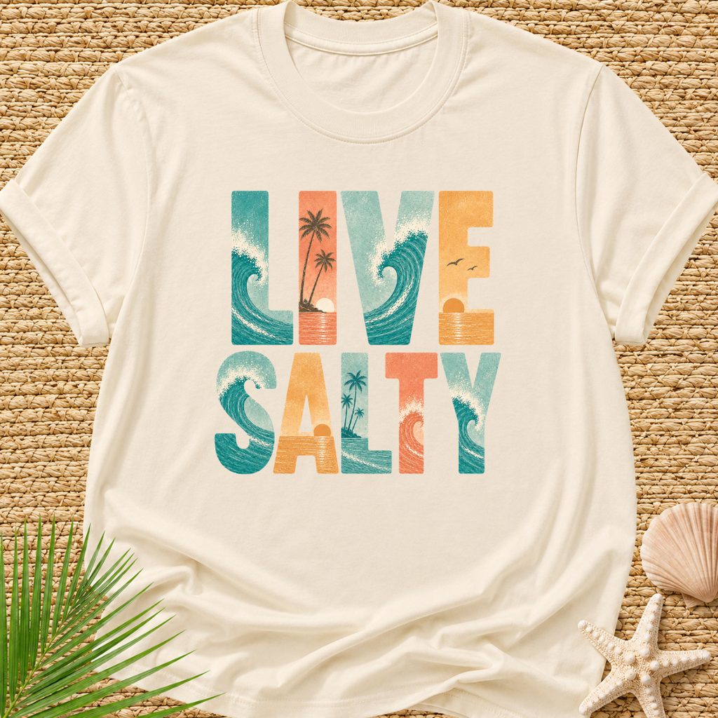 Live Salty Surf T-Shirt