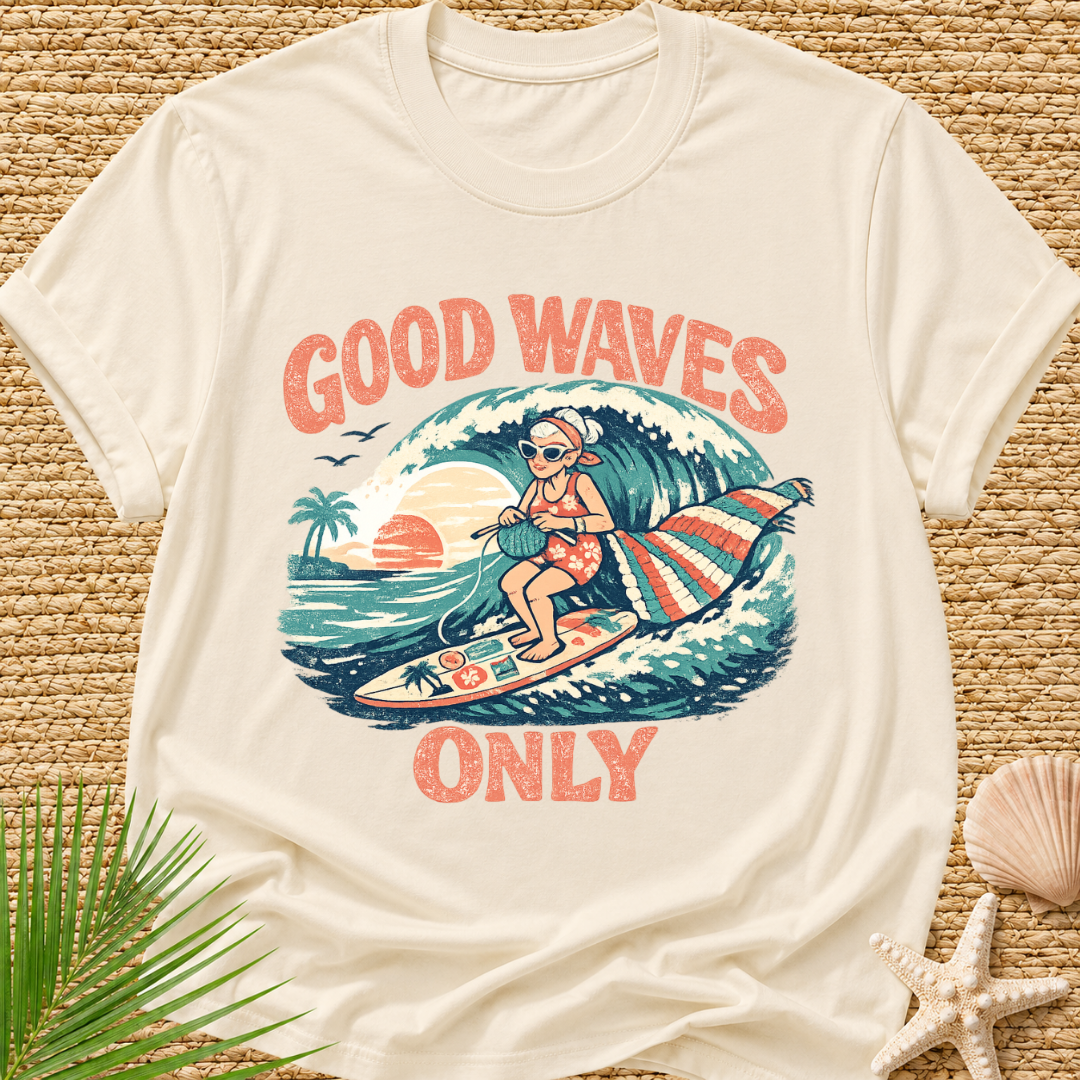 Surfing Grandma T-Shirt