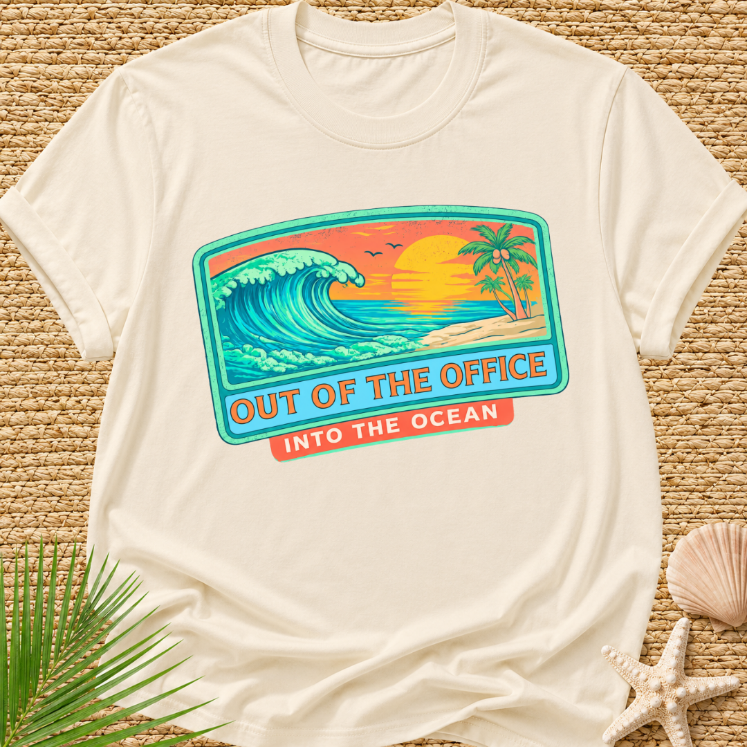 Out Of The Office, Into The Ocean T-Shirt