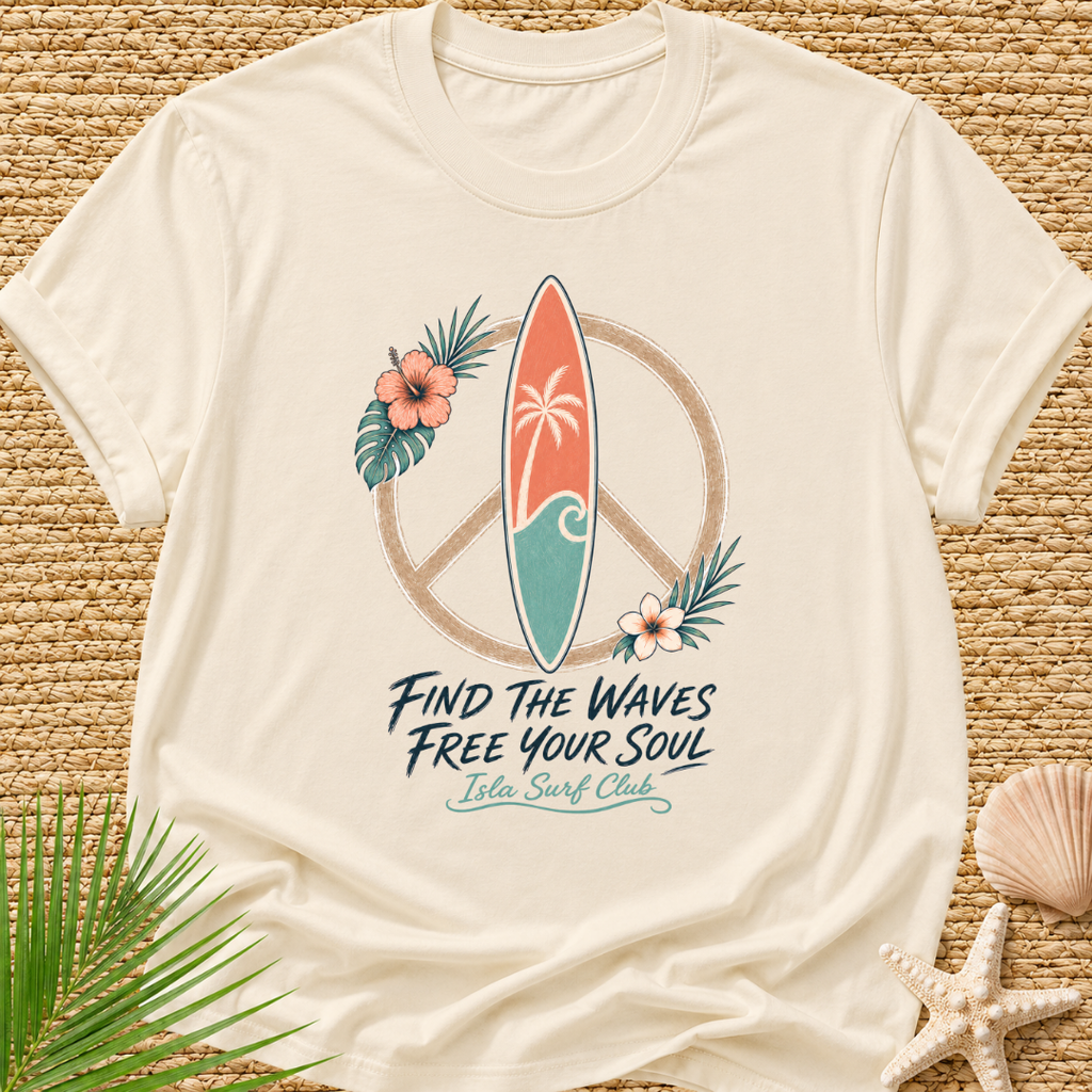 Isla Surf Club Peace Surf T-Shirt
