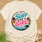 Surf Like a Girl Street Wear T-Shirt