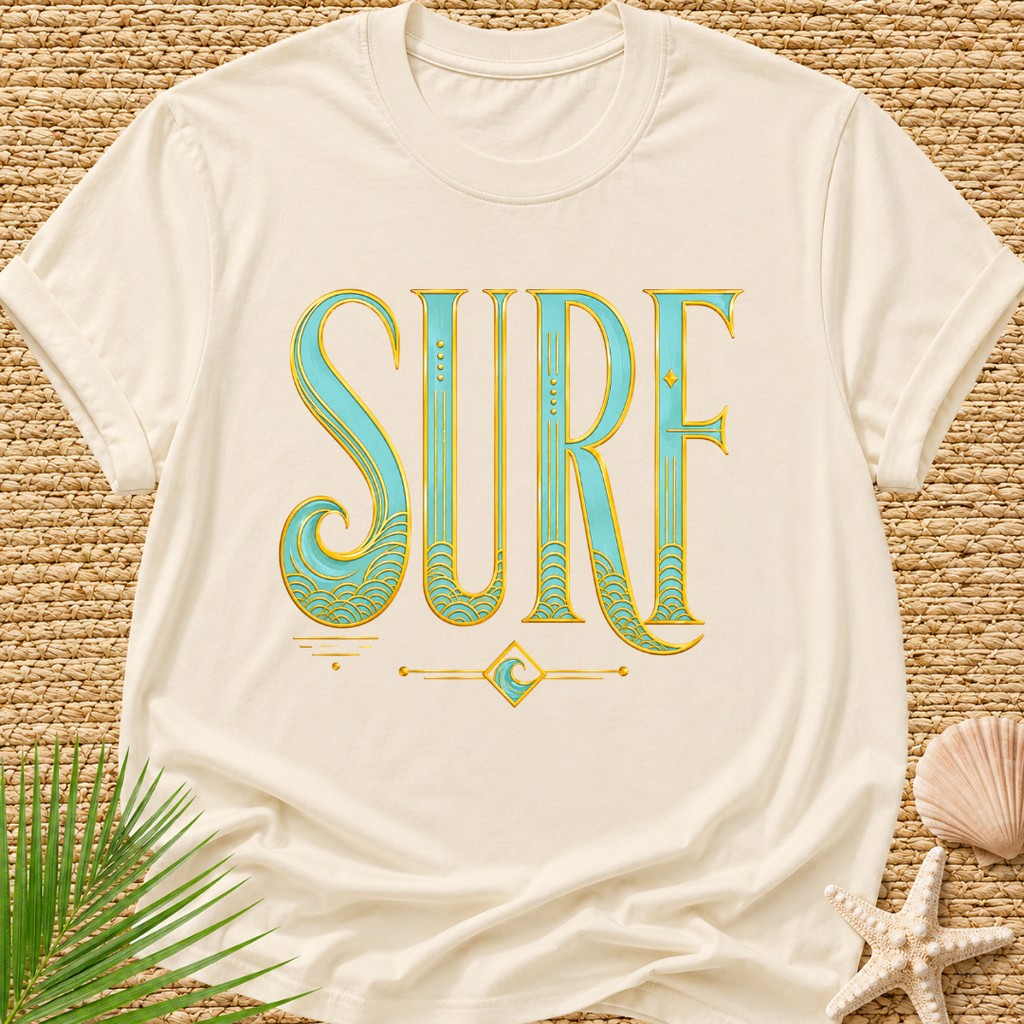 Surf Gold T‑Shirt