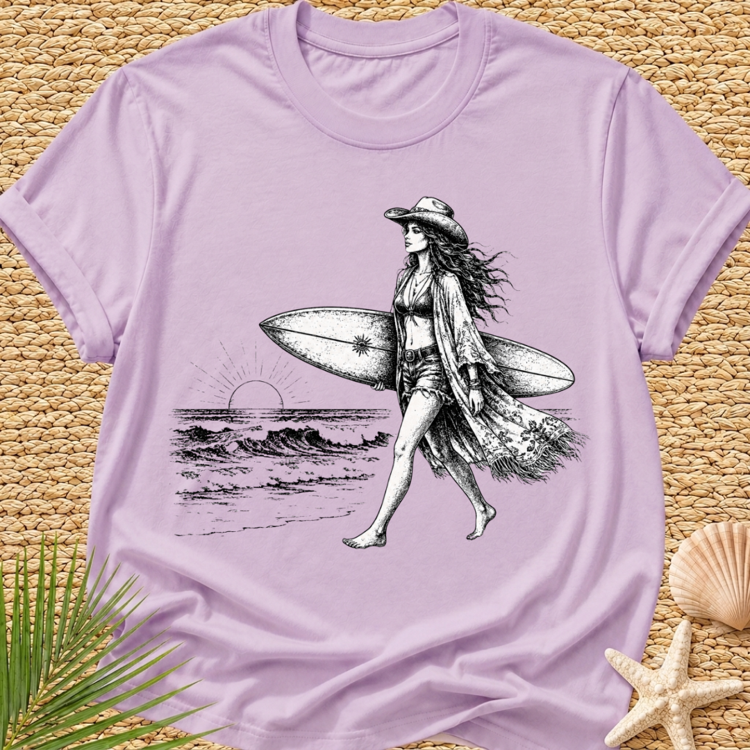 Cowgirl Surf Dreams T-Shirt
