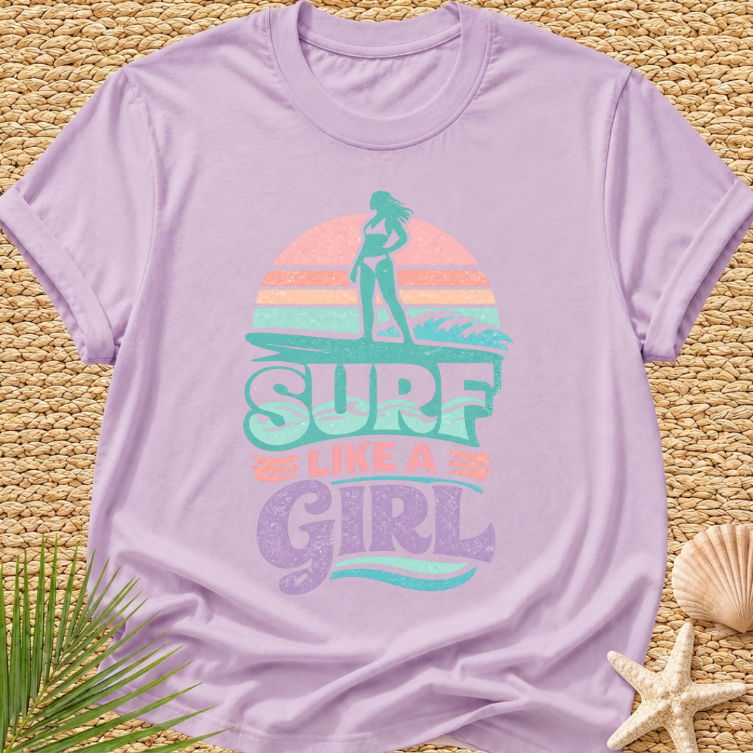 Surf Like a Girl T-Shirt