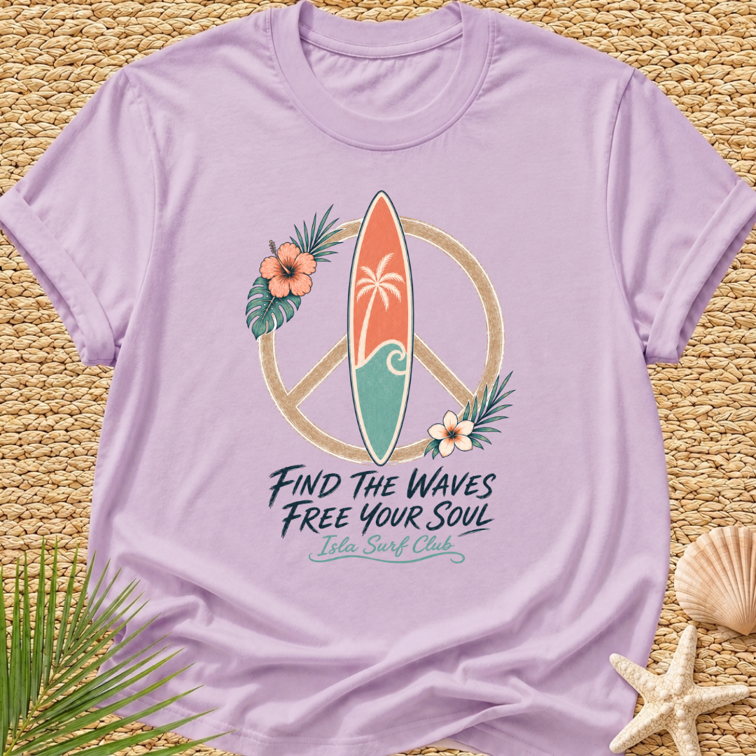 Isla Surf Club Peace Surf T-Shirt