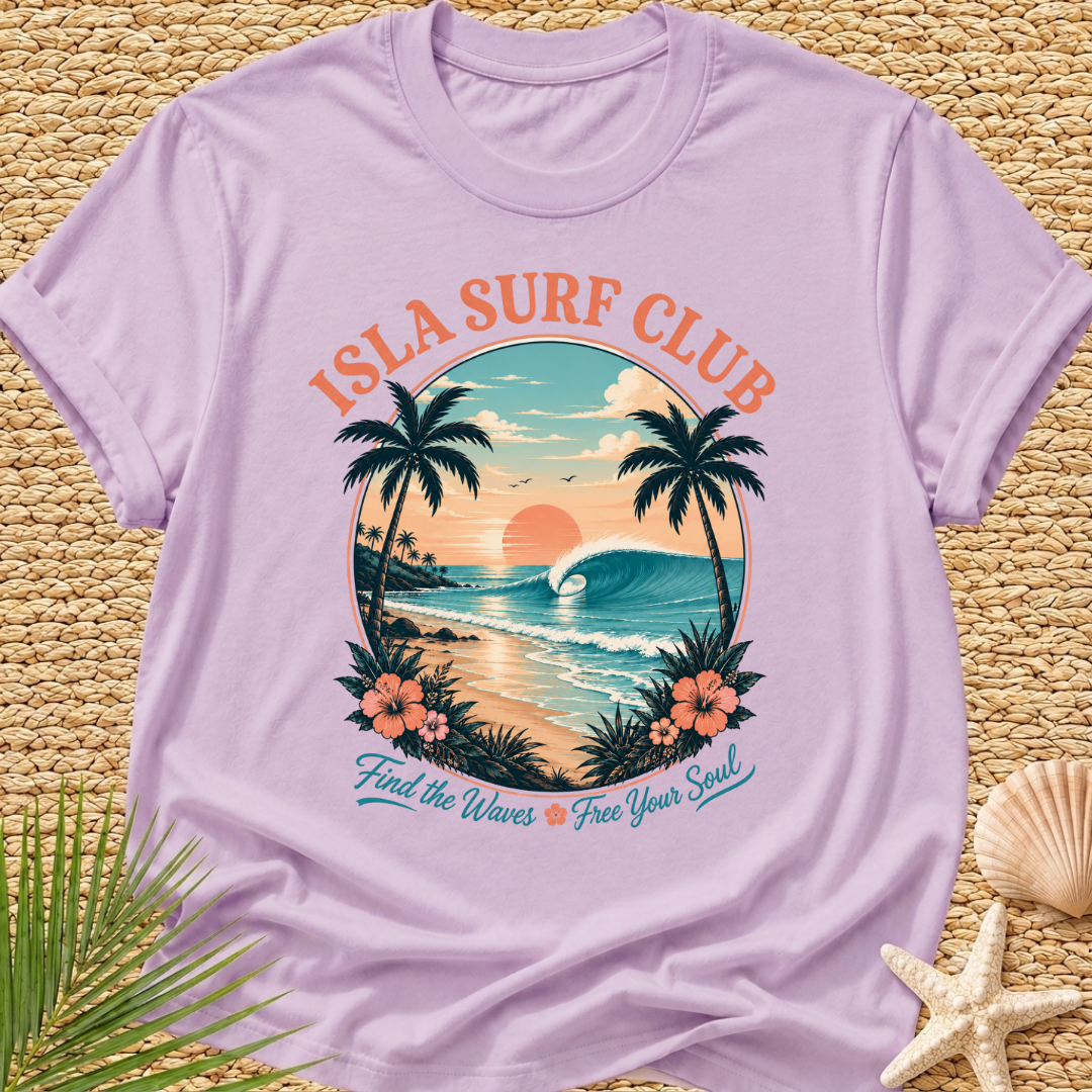 Isla Surf Club (perfect wave) T-Shirt