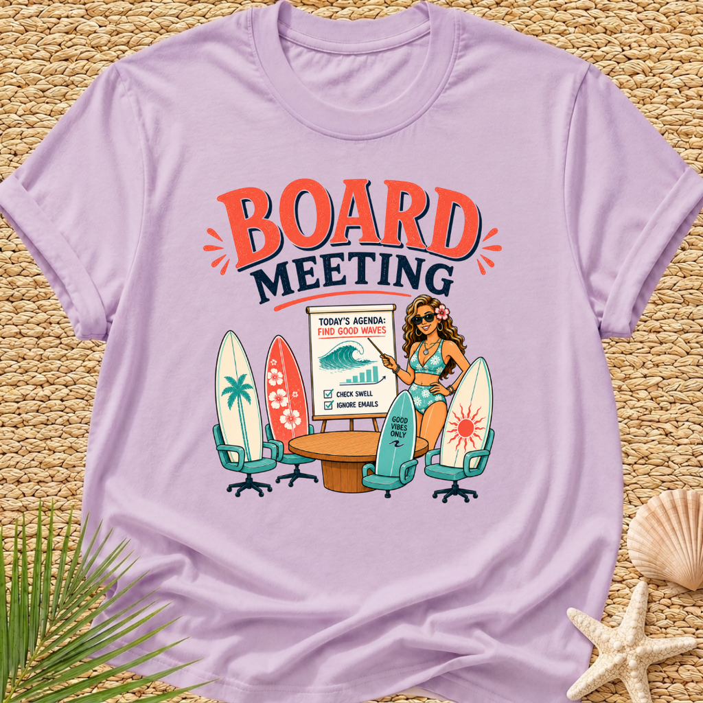 Board Meeting Surf T-Shirt