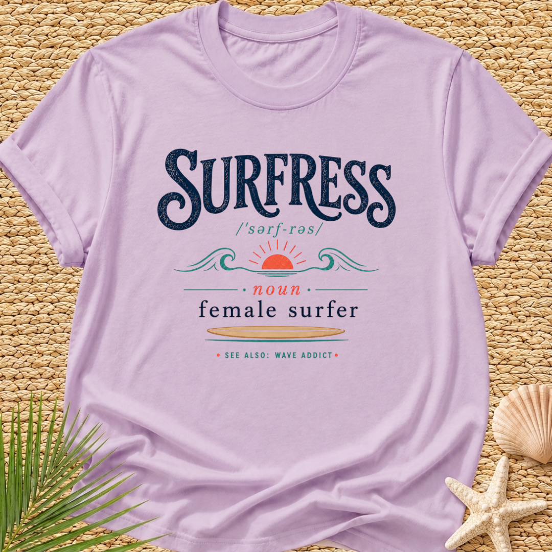 Surfress (AKA Wave Addict) Surf T-Shirt