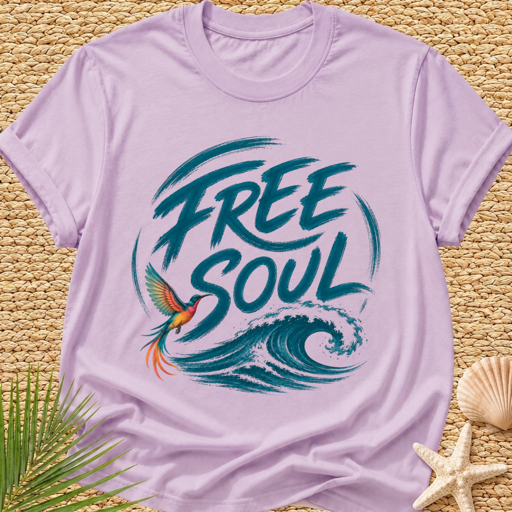 Free Soul Birdy Surf T-Shirt
