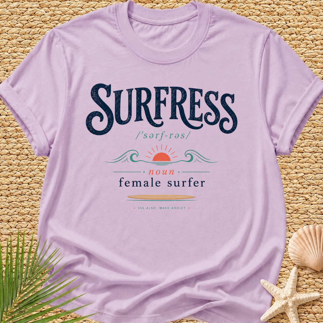 Surfress (AKA Wave Addict) Surf T-Shirt