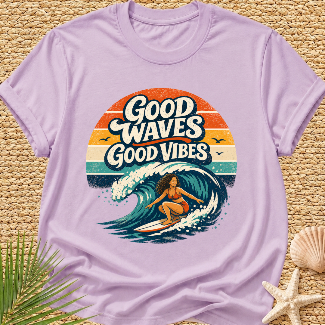Good Waves Good Vibes T-Shirt