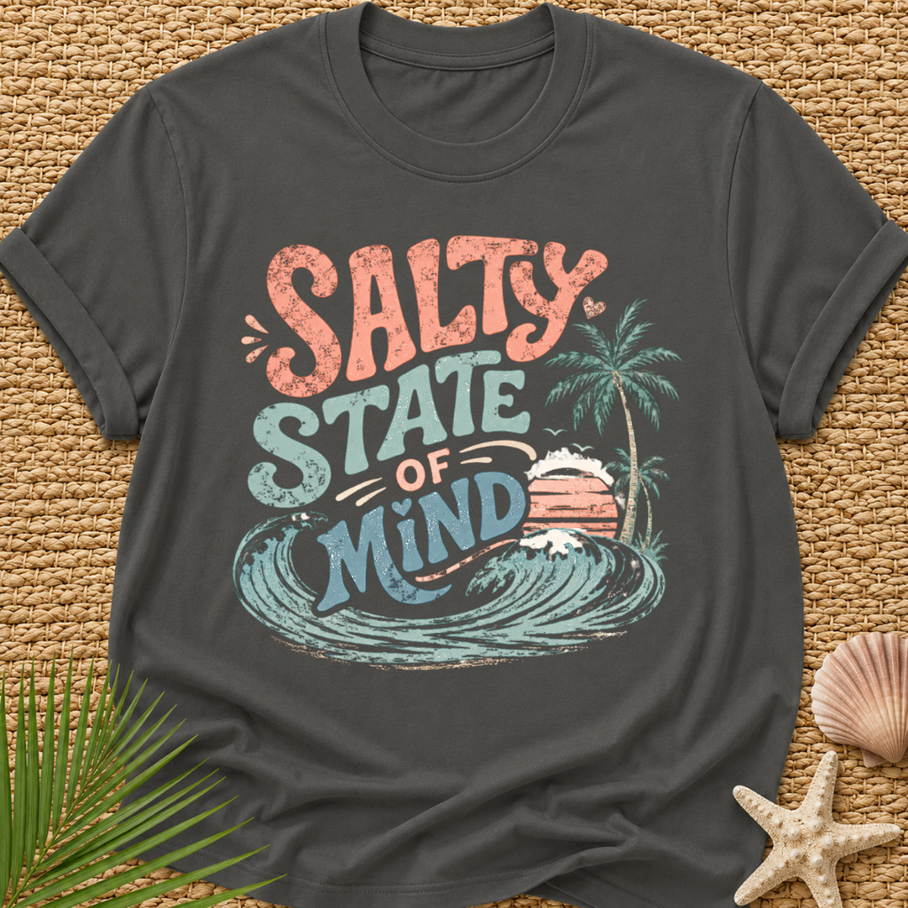 Salty State Of Mind Surf T-Shirt