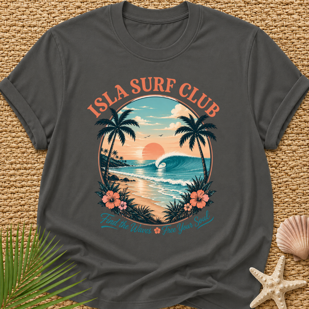 Isla Surf Club (perfect wave) T-Shirt