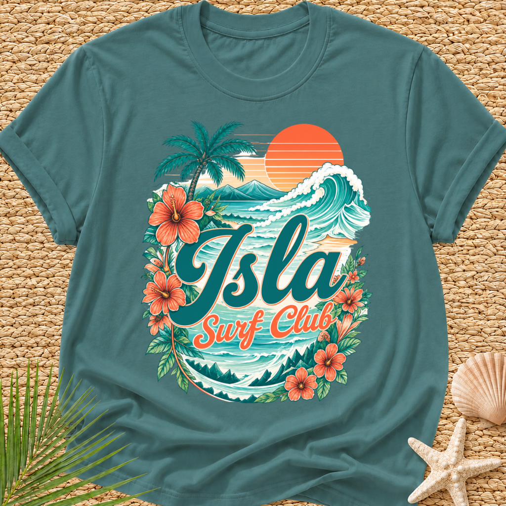 Isla Surf Club Tropical T-Shirt