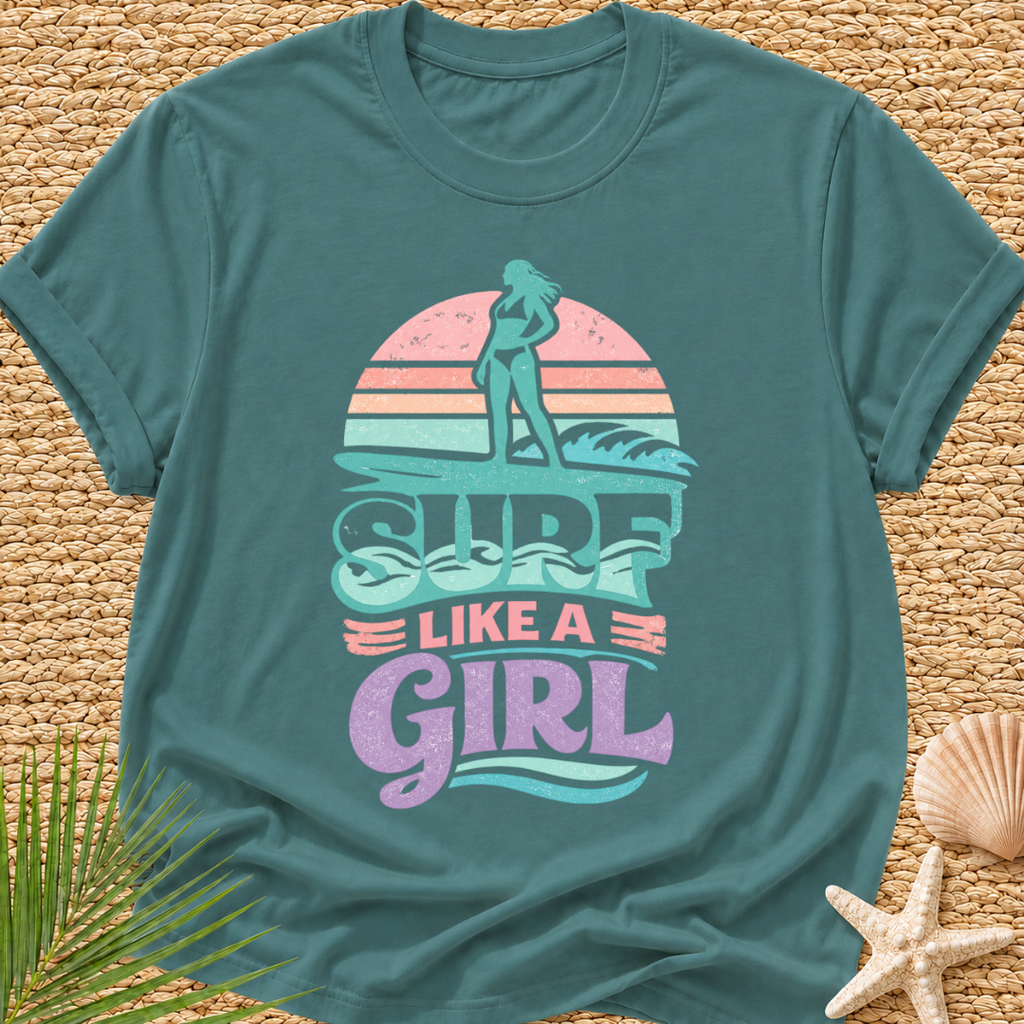 Surf Like a Girl T-Shirt