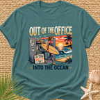 Out of the Office Into the Ocean T-Shirt