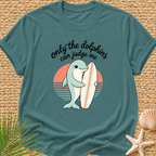 Only The Dolphins Can Judge Me Surf T-Shirt