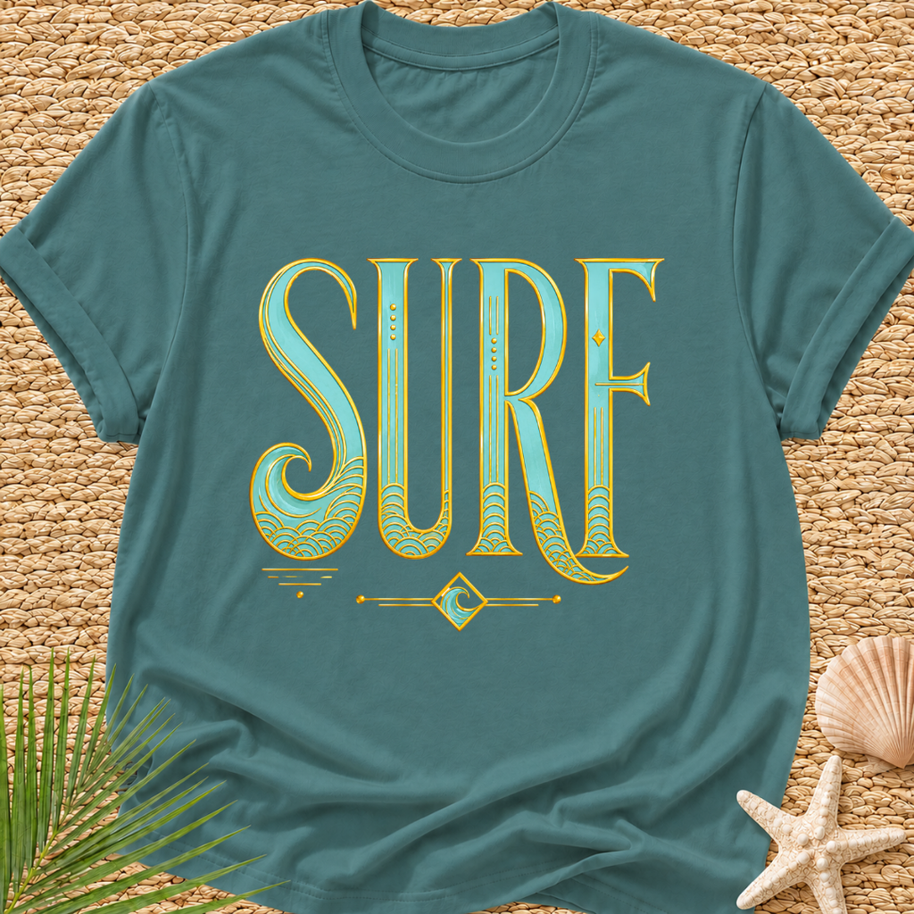 Surf Gold T‑Shirt