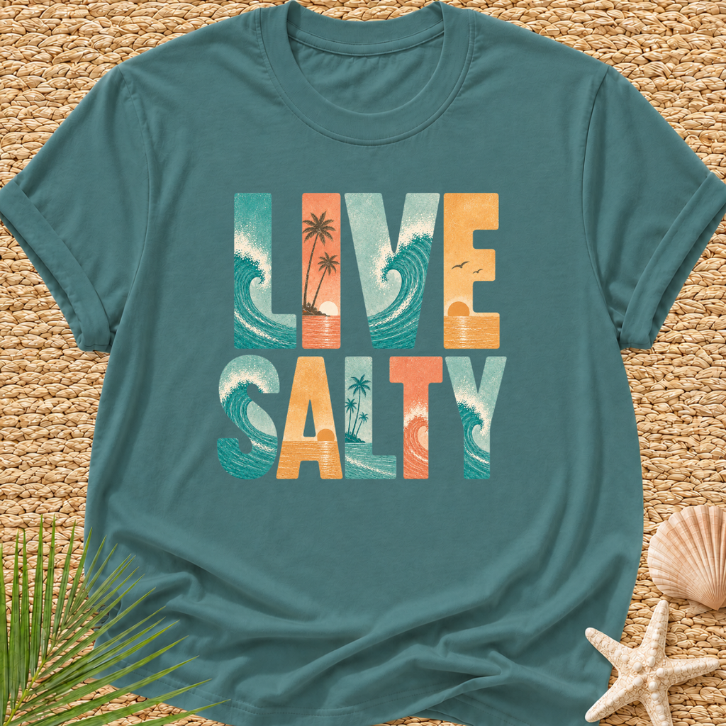 Live Salty Surf T-Shirt