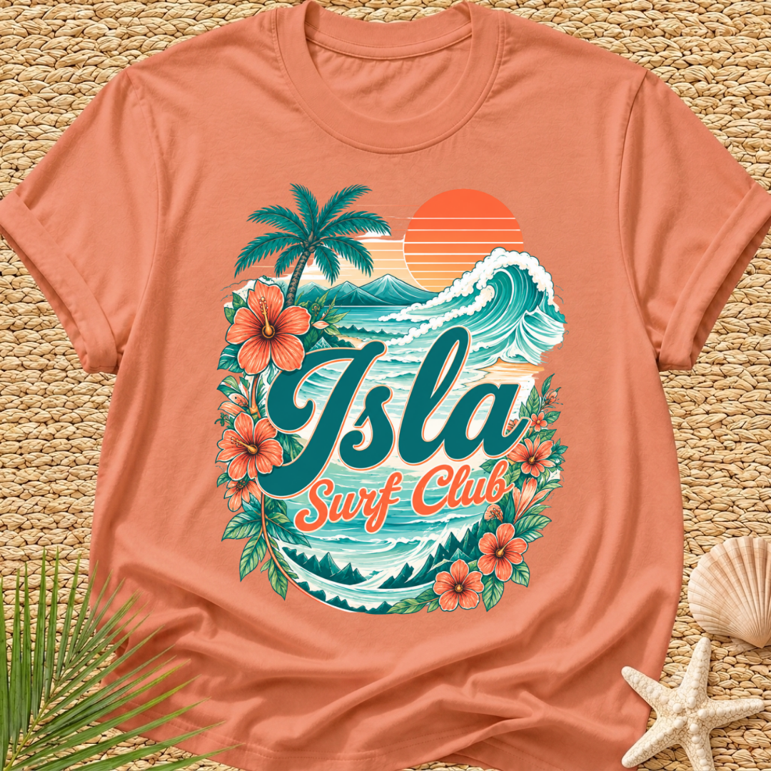 Isla Surf Club Tropical T-Shirt