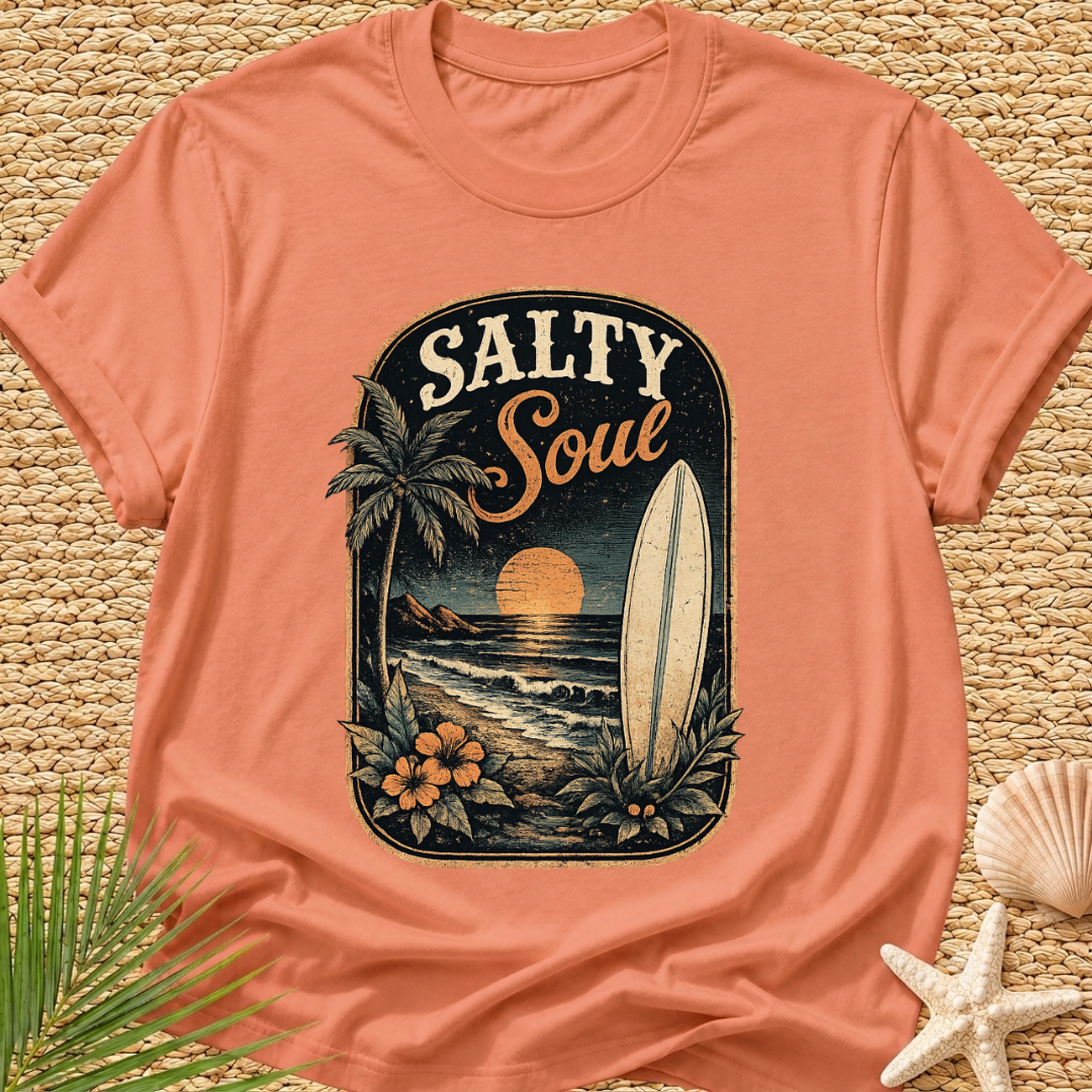 Salty Soul At Midnight T-Shirt