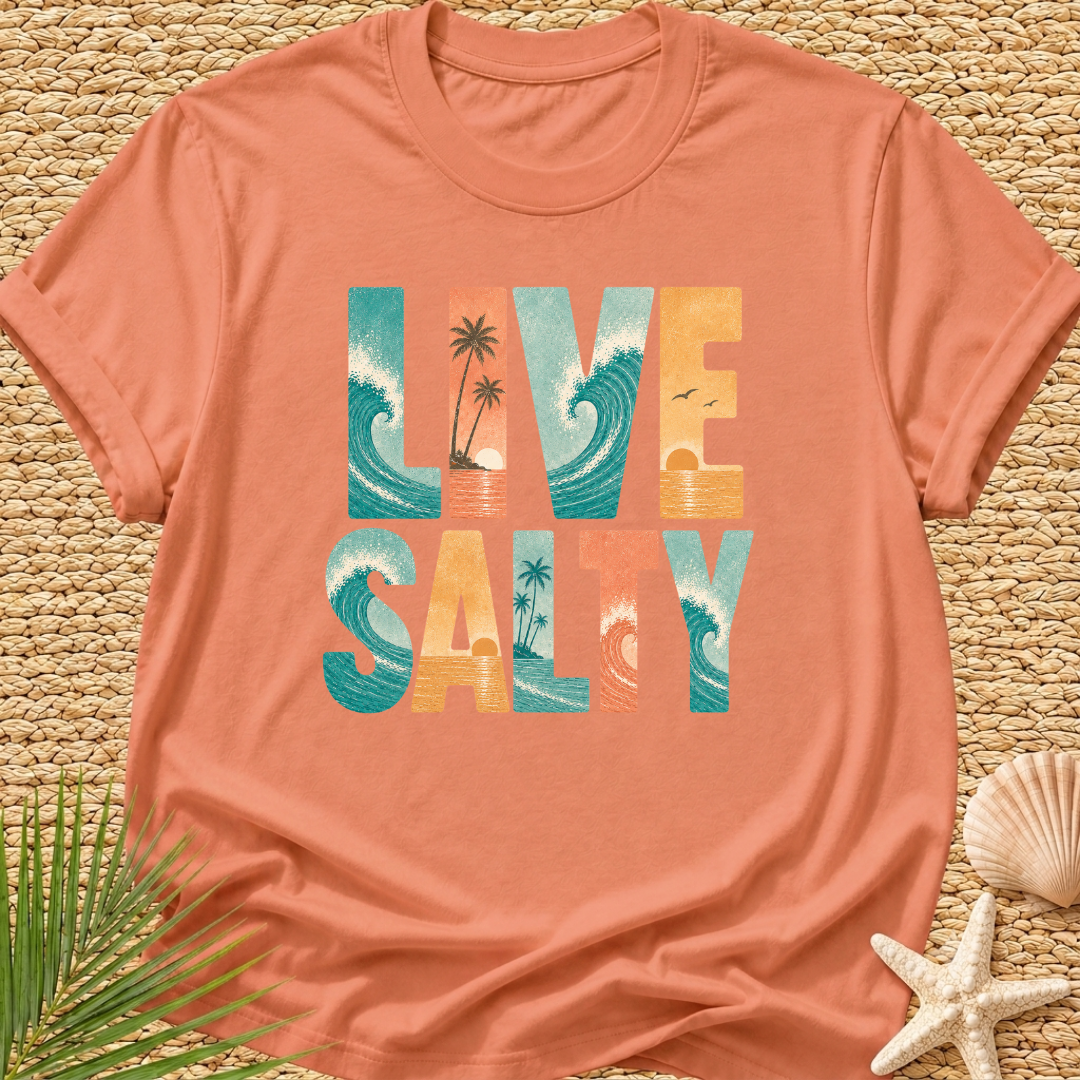 Live Salty Surf T-Shirt