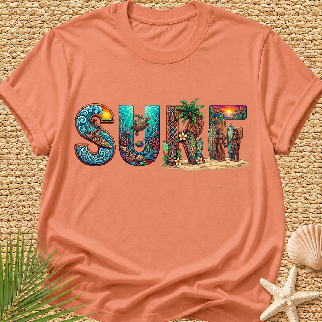 Tribal Surf T-Shirt