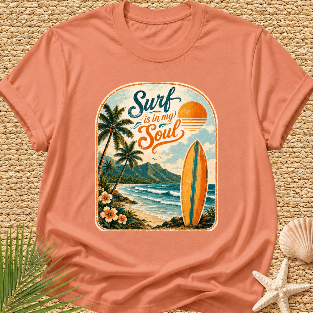 Surf Is In My Soul T-Shirt