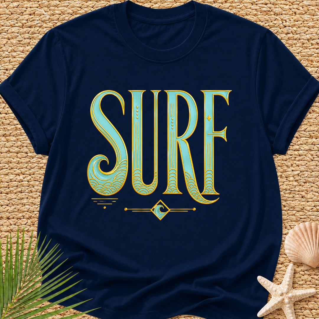 Surf Gold T‑Shirt