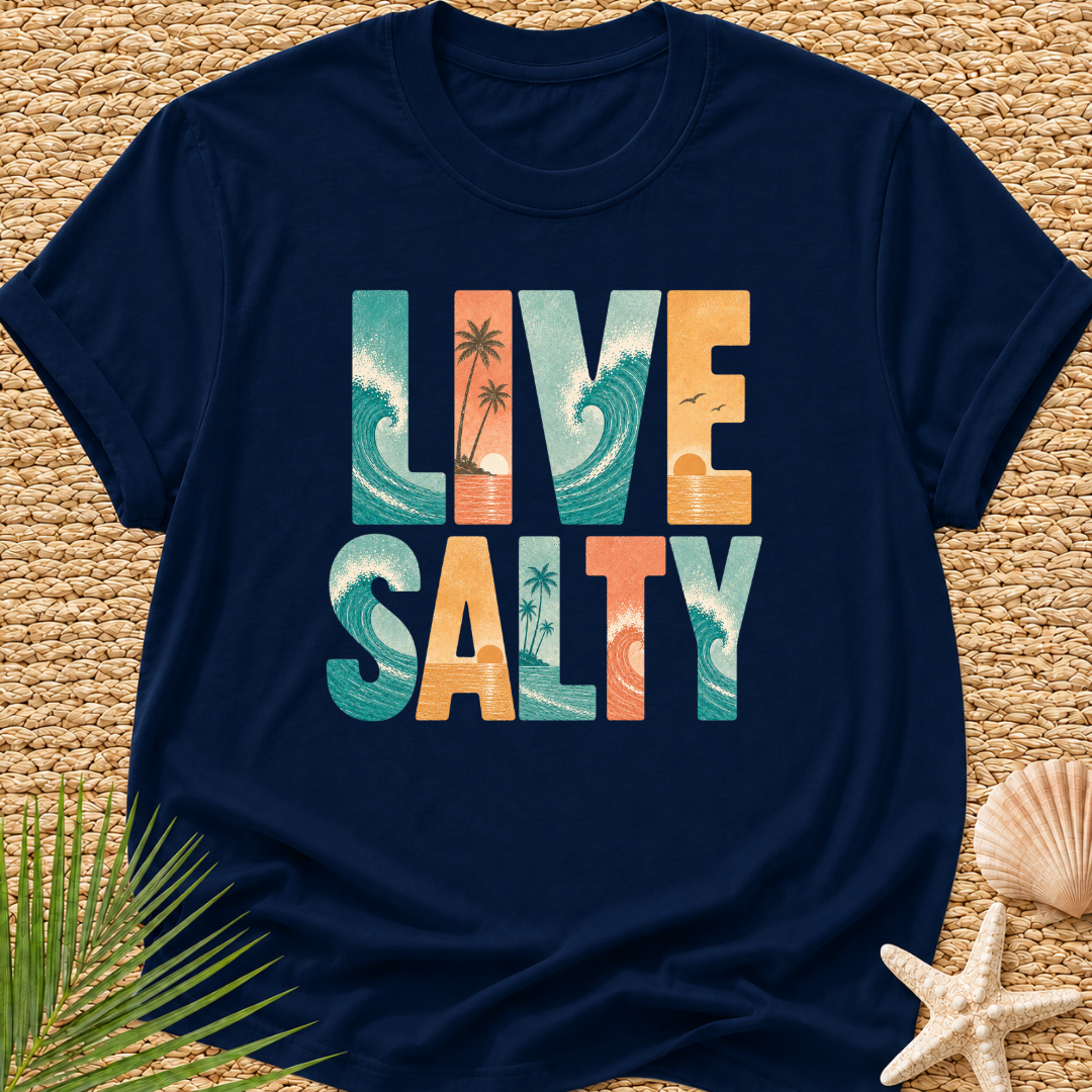 Live Salty Surf T-Shirt