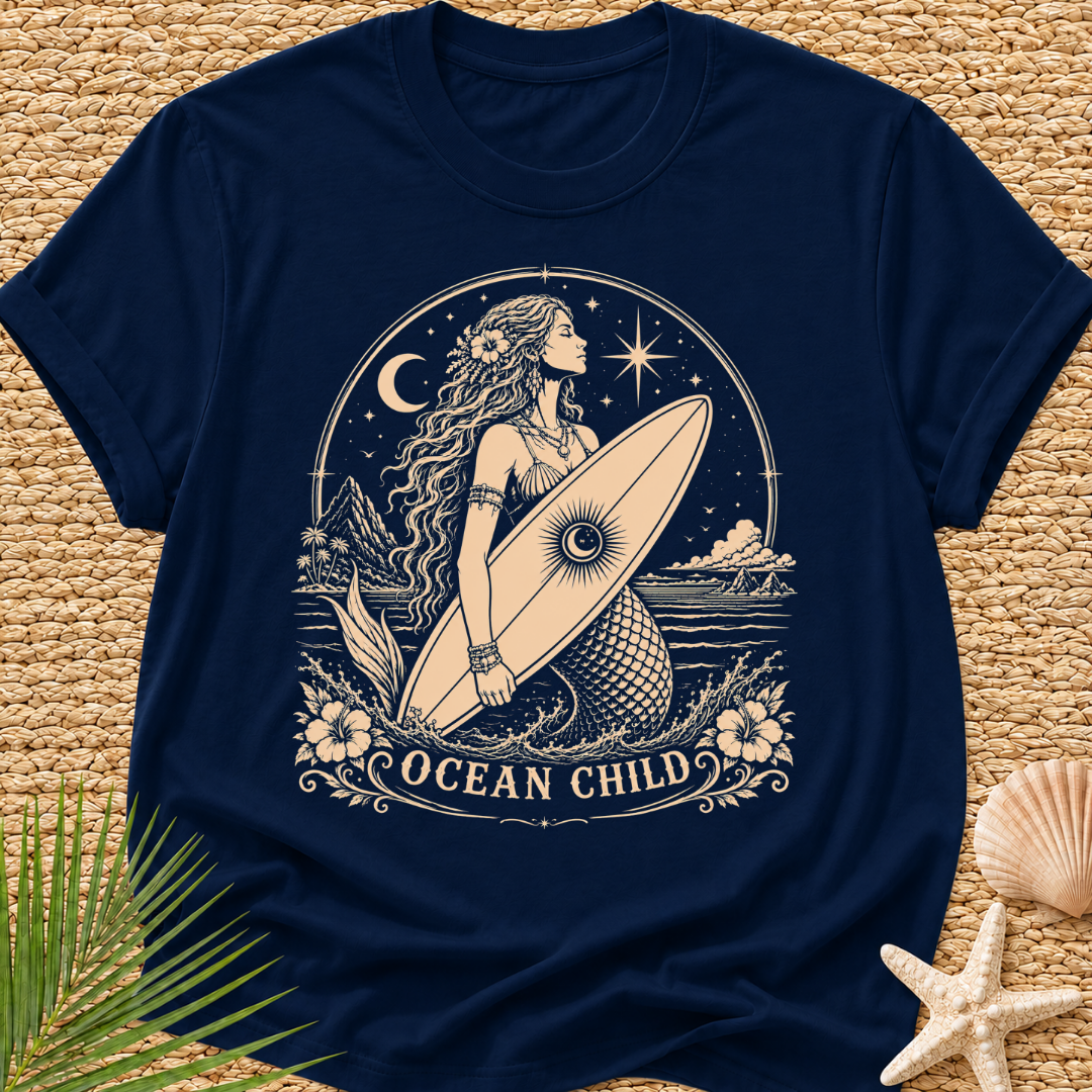 Midnight Mermaid (ocean child) T-Shirt